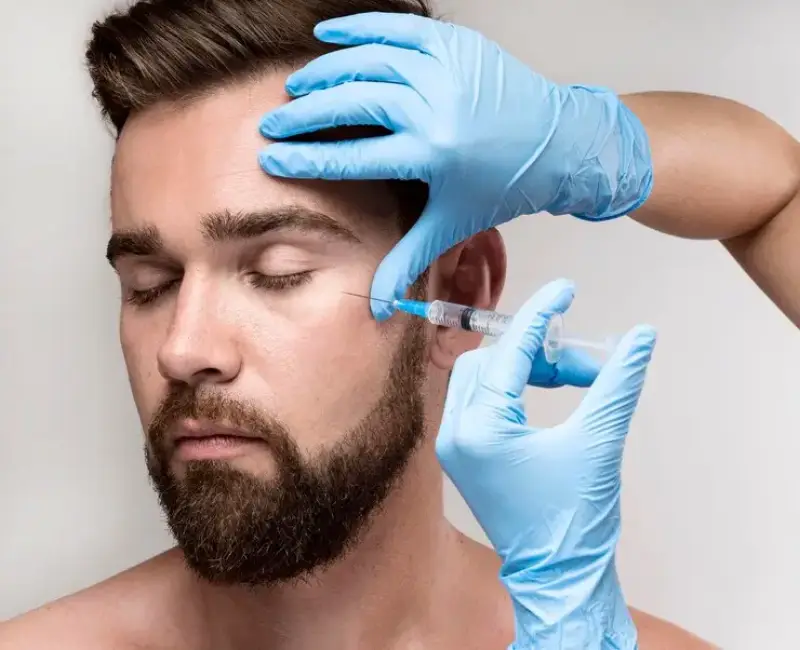 Harmonização facial masculina